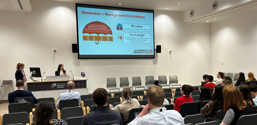 PIPS 2025 - Talk3: Dr Sara Rodriguez (Alzheimer’s Research UK) & Dr Deborah King (Science Communications Manager and BBSRC DTP alumna, cohort 2019)