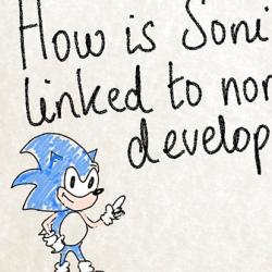Sonic the Headhog and the Brain presentation slide